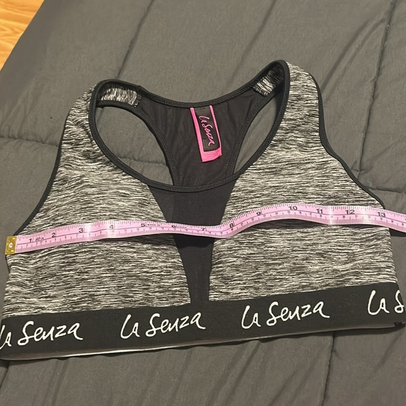 La Senza Gray and Black Sports Bra with Racerback Design - Picture 4 of 6